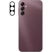 Enyaza Home Galaxy A34 ile Uyumlu 3D Kamera Lens Koruma Camı Siyah
