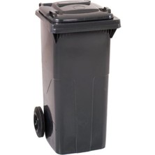 PremiumPort Geniş 120 Lt Çöp Konteyner, Dayanıklı ve Pratik Kullanım Için Ideal