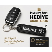 YSN Sounds Isimli Toyota Anahtarlık , Kişiye Özel - Hediyelik Isimli Araç Logolu Anahtarlık - Isimli Toyota Araba Anahtarlığı