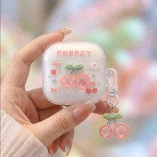 Nanospace Redmi Buds 6 Play ile Uyumlu Silikon Kalplı Kancalı Kılıf (Ürün Kulaklık Değildir )