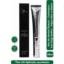 4K Beauty Titreşimli Anti-Puff & Darkness Eye Serum - Göz Altı Morluk - Şişlik ve Torbalanma Azaltıcı