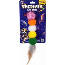 Catmozz Premium Tırtıl Ponpon Oyuncak
