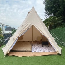 Özbience Dayanıklı 4 Metre Kanvas Çadır, Hafif ve Kolay Kurulum, Güçlü ve Şık Tasarım