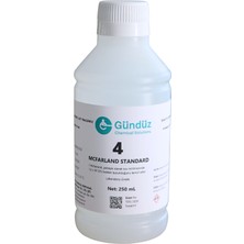 Gündüz Kimya Mcfarland 4.0 Standard Solüsyonu | Mikrobiyolojik Bulanıklık | 250 ml
