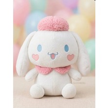 NB Market Pembe Şapka Cinnamoroll Peluş Oyuncak 50CM Tüylü Büyük Sanrio Hellokitty Kuromi Arkadaş Yumoş Peluş