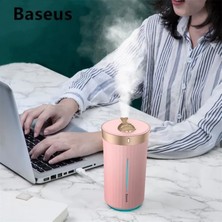 Pileli Store Baseus Whale Araç ve Ev Ultrasonik Hava Nemlendirici Gece Lambası