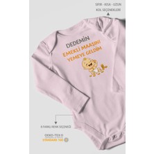 Morivo Kids Dedemden Uzun Kollu Çıtçıtlı Bebek Body