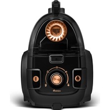 Karaca Vantuz High Force F2 899W 2l Matte Black Copper Süpürge