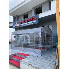 Özbience 3x4 Metre Kış Bahçesi Sökülüp Takılabilir Metal Iskelet