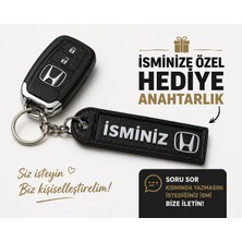 YSN Sounds Isimli Honda Anahtarlık , Kişiye Özel - Hediyelik Isimli Araç Logolu Anahtarlık - Isimli Honda Araba Anahtarlığı