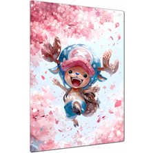 Charmbi Chopper One Piece Metal Poster Gamer Anime Film Tablosu – Parlak Baskı Modern Duvar Dekorasyonu