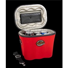 Özbience Kırmızı Içecek Soğutucu ve Taşıma Çantası, Buz Kartuşlu