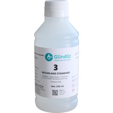 Gündüz Kimya Mcfarland 3.0 Standard Solüsyonu | Mikrobiyolojik Bulanıklık | 250 ml