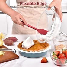 Enyaza Home Promosyonca Kalite Spatula, 5 Farklı Renk Seçeneği (Siyah)