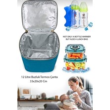 Özbience Termal Isı Yalıtımlı Mini Piknik Çantası 20X20X20 Buzluk Soğutucu