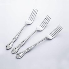 Enyaza Home Nehir Lalezar Sade 12LI Tatlı Çatalı