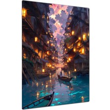 Charmbi River Valley Metal Poster Gamer Anime Film Tablosu – Parlak Baskı Modern Duvar Dekorasyonu
