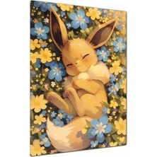 Charmbi Pokemon Metal Poster Tablo – Parlak Yüzey Canlı Baskı Modern Duvar Dekoru Gamer Anime