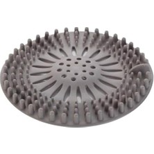 Enyaza Home 13 cm Silikon Gider Süzgeci ve Saç Tutucu – Mutfak, Banyo ve Duş Için Tıkanıklık Önleyici Kaymaz Yuvarlak Lavabo ve Gider Filtresi