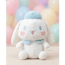 NB Market Mavi Şapka Cinnamoroll Peluş Oyuncak 50CM Tüylü Büyük Sanrio Hellokitty Kuromi Arkadaş Yumoş Peluş