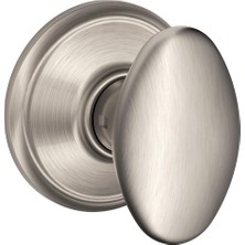 Enyaza Home F10VSIE619 Siena Passage Düğme, Saten Nikel