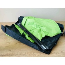 Özbience Yeşil 3-4 Kişilik Su Geçirmez Hafif Kamp Çadırı ve Taşıma Çantası