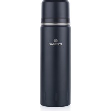 Enyaza Home Santeco Kolima 2 Kapaklı Termos 1 L-Siyah