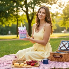 Özbience Yıkanabilir Kamp Çatal Bıçak Kaşık Düzenleyici, Çok Bölmeli Outdoor Organizer