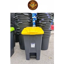 PremiumPort 70 Lt Tekerlekli Pedallı Çöp Konteyneri, Pratik ve Şık Tasarım