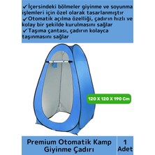 Özbience Yüksek Kaliteli, Özel Bölmeli, Taşımalı Otomatik Kamp ve Balıkçı Çadırı