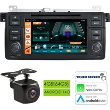 FIMEX-9907 Tablet Multimedya Android 7 Inç 4+64GB 4 Çekirdek Bmw E46 1998-2006