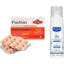 Otacı Pastisin Zencefil Portakal 24 Adet+Mustela Yenidoğan Köpük Şampuan 150 ml