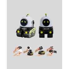 TeknoKesgin Kesgin Market® Robot Tasarımlı Bluetooth Hoparlörlü Yıldızlı Gökyüzü Projektör Teknokes