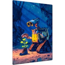 Charmbi Vall-E Metal Poster Gamer Anime Film Tablosu – Parlak Baskı Modern Duvar Dekorasyonu