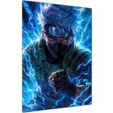 Charmbi Sharinan No Kakashi Metal Poster Gamer Anime Film Tablosu – Parlak Baskı Modern Duvar Dekorasyonu