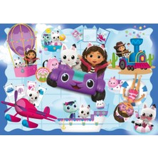 NW NessiWorld Nessiworld Gabby's Dollhouse Puzzle 100 Parça