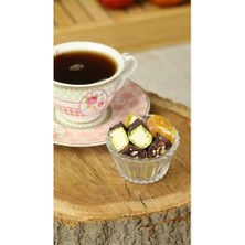 Enyaza Home Mithra Life 6'lı Cam Kahve Yanı Lokumluk, Mini Sosluk, Reçellik, Mini Kase 50 cc MIT1172