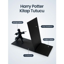 My Craft 3D MYCRAFT3D Büyücü Figürlü Görünmez Kitap Tutucu - Harry Potter Hayranlarına Özel Hediye Dekoratif Kitap Tutucu