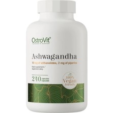 Ostrovit Withania Somnifera (Hint Ginsengi) 240 Kapsül | 10 Mg Withanolid + 2 Mg Piperin | Vegan Bitkisel Takviye