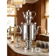 Beem Katharina 15 L Profesyonel Çelik Elektrikli Çay Semaveri – 2300W Otomatik Kapanma, 2 L Demlik, Ticari Kullanım