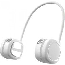 Pileli Store Memo G02 Boyun Askılıklı Mini Fan Taşınabilir Şarjlı Soğutucu Boyun Fanı