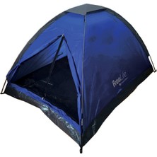 Özbience Monodome C 4 Kişilik Kamp Çadırı, Laci Mavi, Hafif ve Dayanıklı