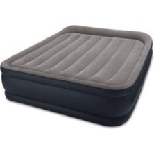 intex Konforlu Çift Kişilik Elektrikli Pompalı Şişme Yatak 152X42X203 cm