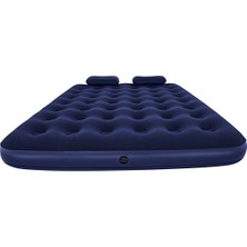 Bestway Konforlu Yatak Takımı Seti, Yastıklar ve Pompa Dahil, 203X152X22 cm