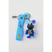 GiftPoint Robot Mekanik Ayı Figür Silikon Anahtarlık