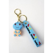 Neesa Piksel Pokemon Silikon 3D Çanta Anahtarlık