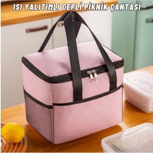 Özbience Işlevsel 10L Isı Yalıtımlı Piknik ve Yemek Taşıma Çantası