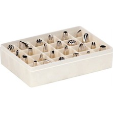 Tahtakale Toptancı Metal Pasta Duy Seti 24 Lü B047