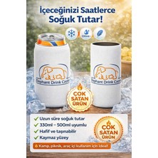 Özbience 6'lı Termos ve Bardak Sıcak Soğuk Tutucu Kılıf Seti