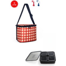 Özbience 10 Litre Termal Piknik Çantası, Yemek Taşıma ve Soğutucu Özellikli